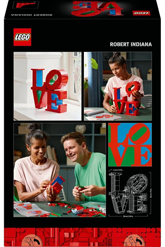 ® Art LOVE 31214 - 18+ Koleksiyonluk ve Sergilenebilir Kanvas Tablo Yapım Seti (791 Parça)