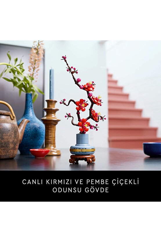 ® Botanicals Erik Çiçeği 10369 - 18+ Yaratıcı Model Yapım Seti (327 Parça)