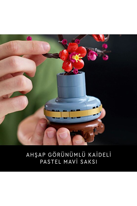 ® Botanicals Erik Çiçeği 10369 - 18+ Yaratıcı Model Yapım Seti (327 Parça)
