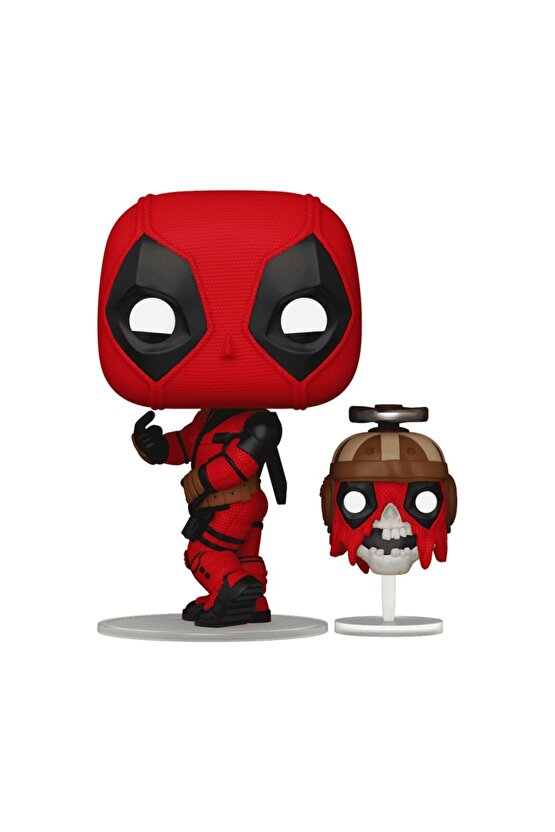 Pop - Deadpool & Wolverine 2024 - Deadpool with Headpool Figür