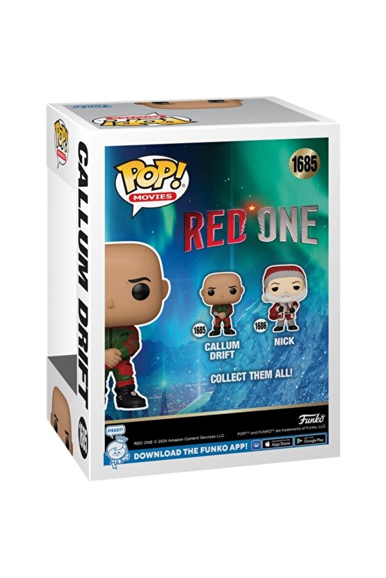 Pop! Filmi Yapan: The Red One Pop 1 Vinil Figürleri
