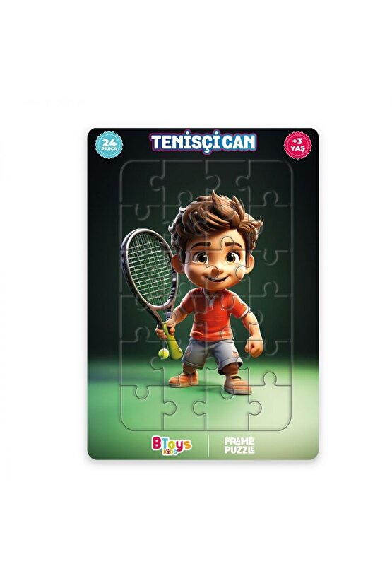 5 Adet Lisanslı 24 Parça Btoys Can Frame Puzzle(5 Adet Puzzle Gönderilecektir.)
