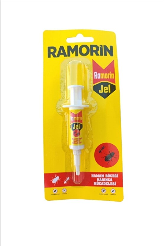 RAMORİN Hamamböceği ve Karınca Mücadelesi İlacı Jel Yem