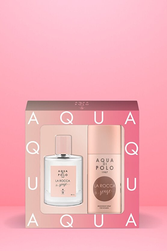 La Rocca Sense 50 ml Kadın Edp Parfüm Ve La Rocca Sense Çiçeksi, Oryantal Deodoran