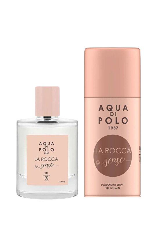 La Rocca Sense 50 ml Kadın Edp Parfüm Ve La Rocca Sense Çiçeksi, Oryantal Deodoran