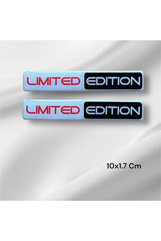 Limited Edition Damla Sticker Araba Stickerı (2 li Set) - 10x1.7 cm