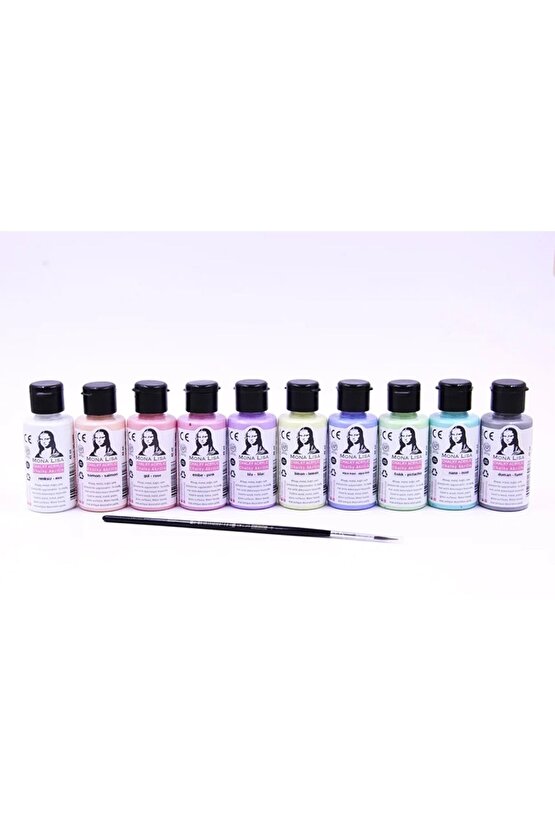 Südor Ml122c Mona Lısa Akrilik Boya 10 Chalk Renk X 40 ml Fırça