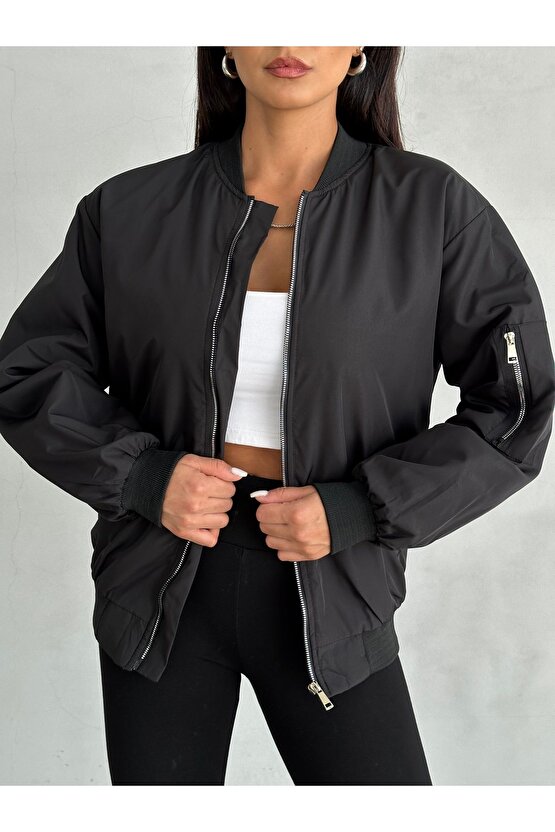 Unisex Bomber Kolej Ceket
