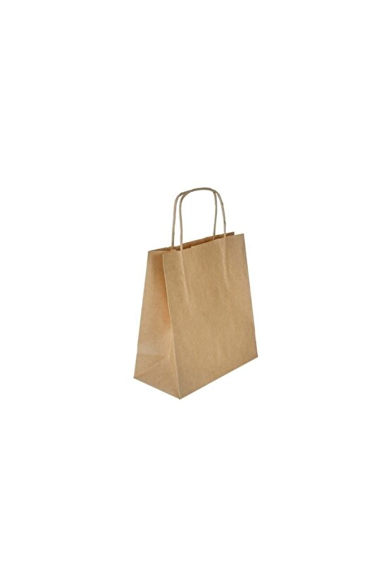 Kağıt Çanta 29x15x29 Kraft 90 Gr Burgu Sap 25 Adet