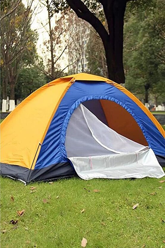 4 Kişilik Kolay Kurulum Çadır Kamp Ve Çocuk Oyun Çadırı 200cmx200cmx135cm