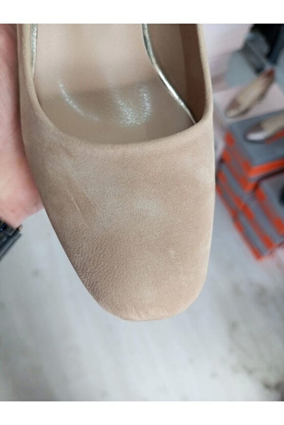 kadın 5 cm kalın topuklu ayakkabı