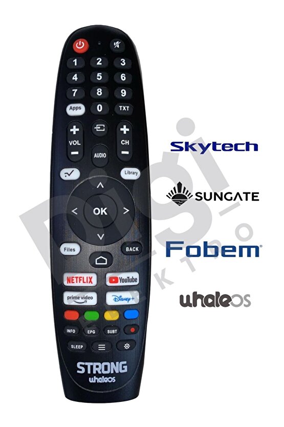 Strong ML55EW8000F 4K Ultra HD Whale OS LED TV Kumandası