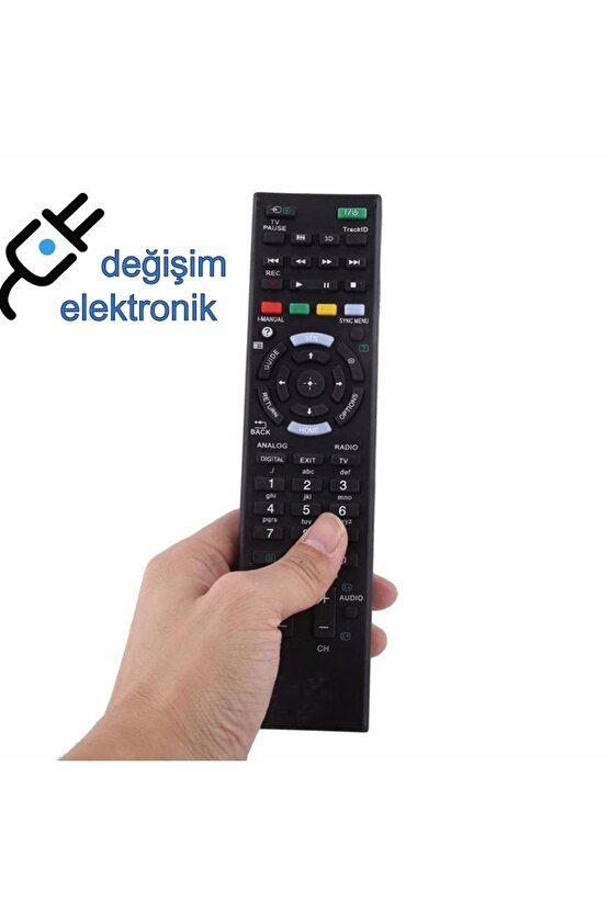 Sony Bravia  Uyumlu  Rm-ed047 Led Tv Kumandası