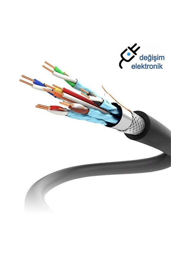 5 Metre 3d Full Hd Hdmi Tv Uydu Alıcısı Kablosu