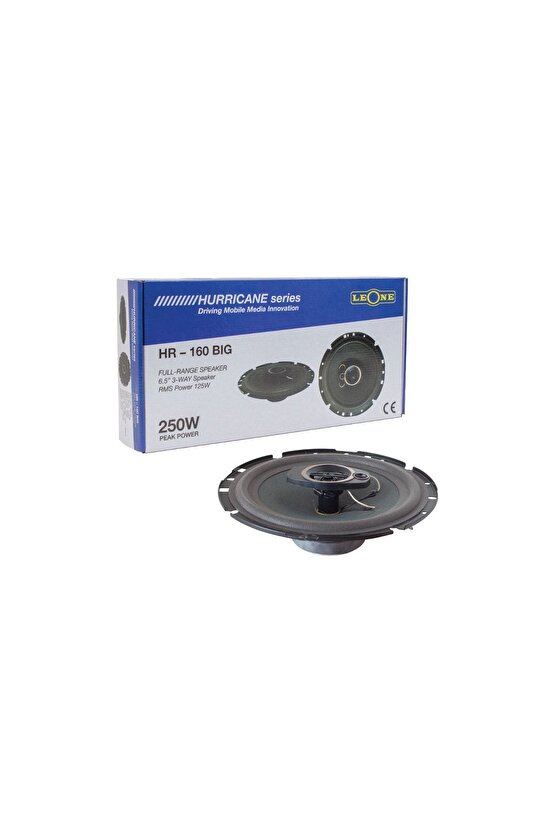 Hr-160 Bıg 16 Cm 4 Ohm 2li Takım 250 Watt Oto Hoparlör