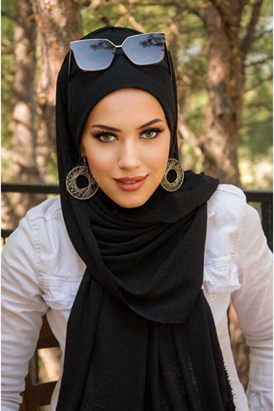 Siyah Bone Hazır Şal
