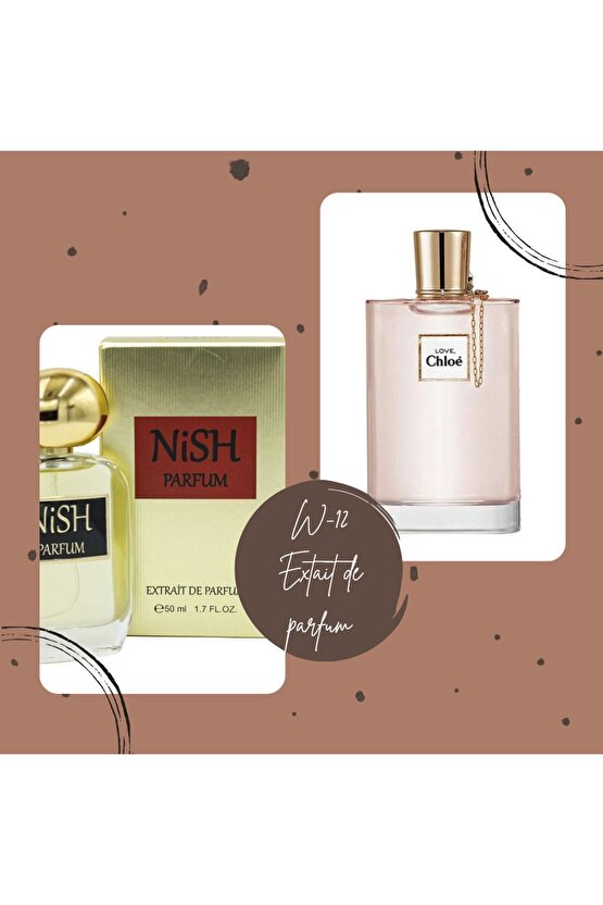 Nish Parfum W-12 Extrait De Parfum 50ml Floral-love