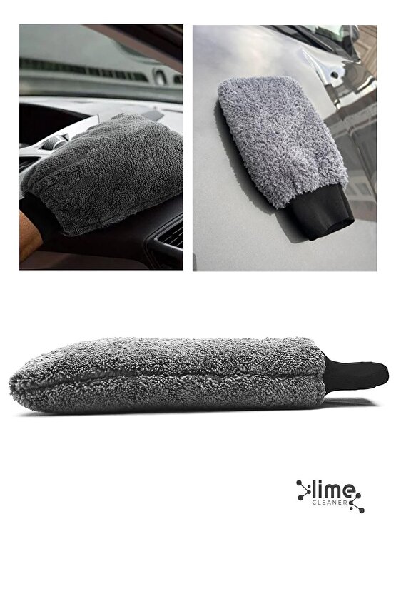 Chromitt %100 Mikrofiber Ultra Dayanıklı Oto Yıkama Eldiveni