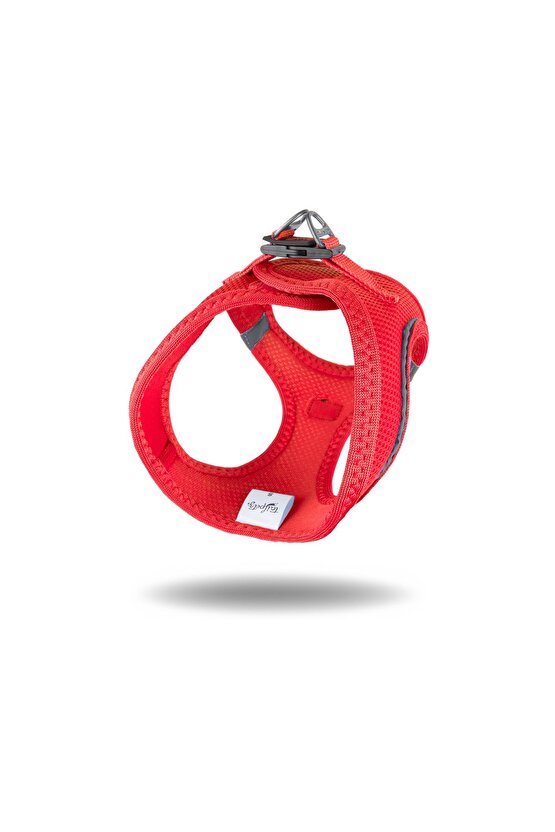 Air Mesh Harness Göğüs Tasması Kırmızı Xlarge