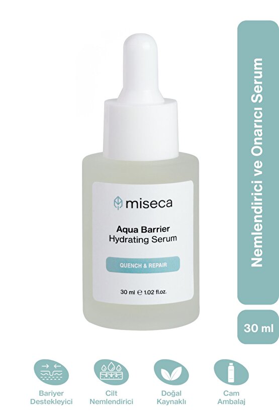 Aqua Barrier Nemlendirici Ve Onarıcı Serum 30 ml | Hyaluronic Acid Panthenol