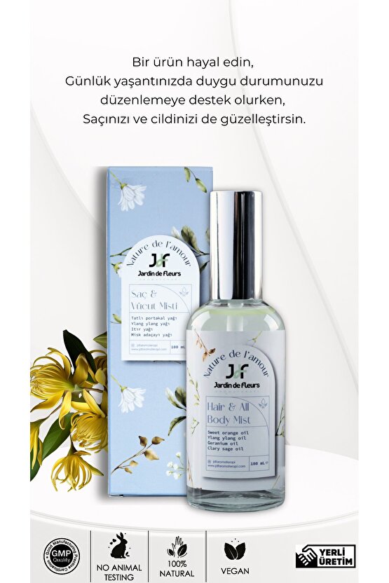 Nature De Lamour Saç Ve Vücut Misti