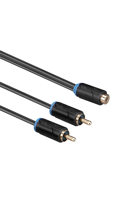 Hy-b105 0.3m Stereo F To 2 Rca M Kablosu