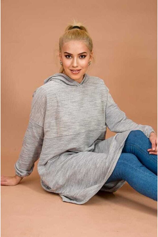 Gri Spor Sweat - 10200