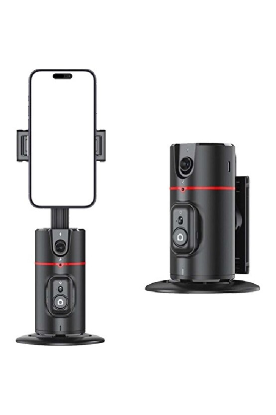 P02 Tripod Otomatik Yüz Takibi 360 Dönebilen Tripod