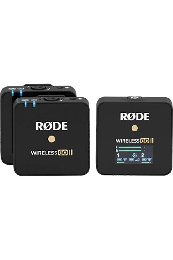 Wireless Go Iı 2 Kişilik Kablosuz Mikrofon Sistemi  Kayıt Cihazı