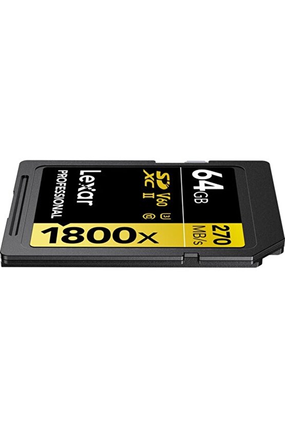 64gb Gold Series 1800x Uhs-ıı Sdxc Hafıza Kartı 270mbs Uyumlu