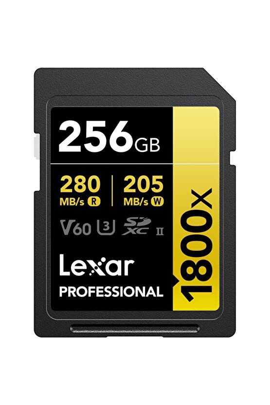 256gb 1800x V60 Uhs-ıı Sdxc Hafıza Kartı