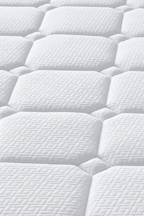 Mimoza Modeli Çift Kişilik Paket Yaylı Yatak Full Ortopedik Ve Antibakteriyel Özellikli