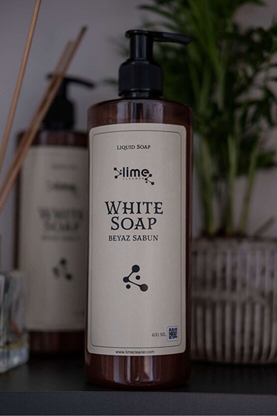 Premium Sıvı Sabun - Beyaz Sabun Kokulu Sıvı Sabun - 400 ml