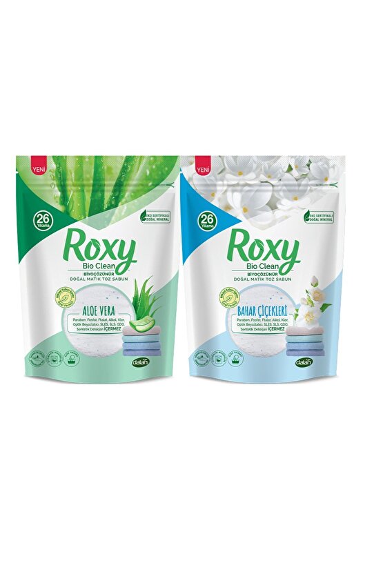 Doğal Matik Roxy Bahar Çiç. Sabun 800 gr 1 Adet Aloevera 800 1 Adet Toplam 2 Adet