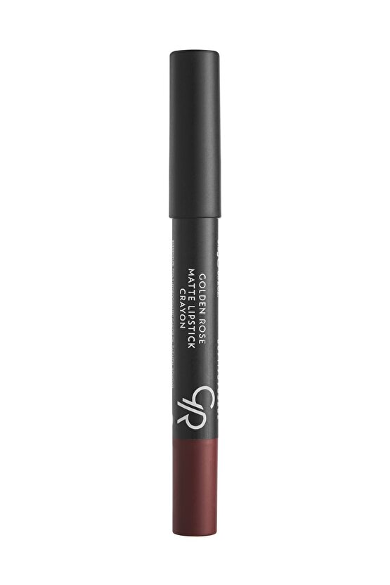 Matte Lipstick Crayon No: 01 Chocolate Brown - Mat Kalem Ruj