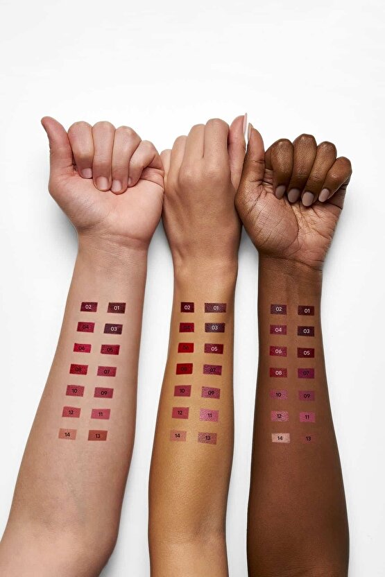 Matte Lipstick Crayon No: 01 Chocolate Brown - Mat Kalem Ruj