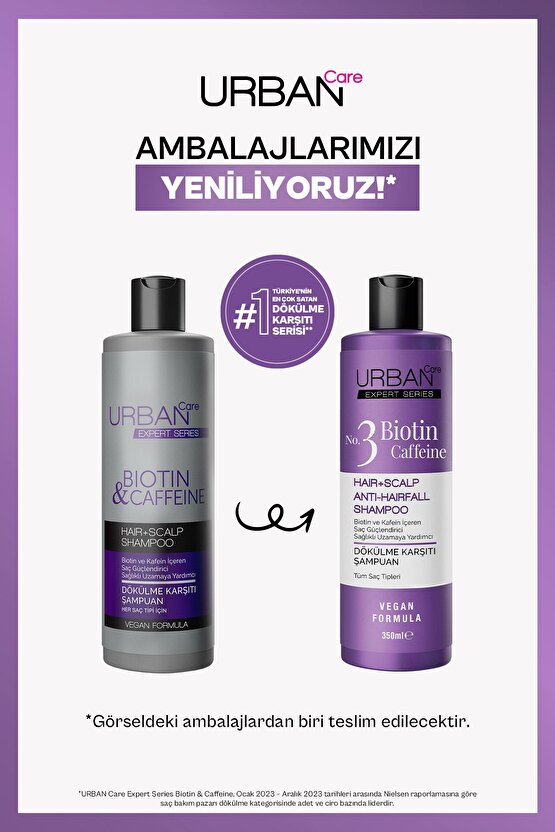 No. 3 EXPERT Series Biotin & Caffeine Dökülme Karşıtı Hızlı Uzamaya Yardımcı Şampuan-350ml