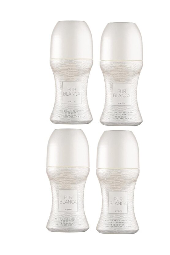 Pur Blanca Kadın Antiperspirant Roll On Deodorant Dörtlü