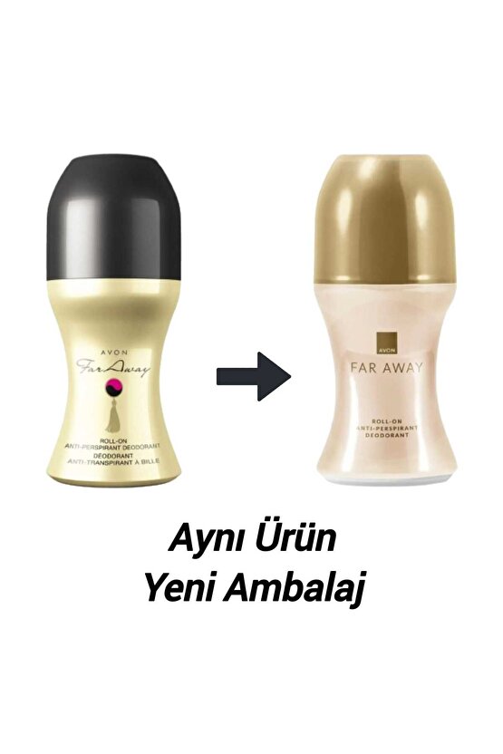 Far Away, Far Away Glamour, Incandessence ve Little Black Dress Kadın Rollon Paketi