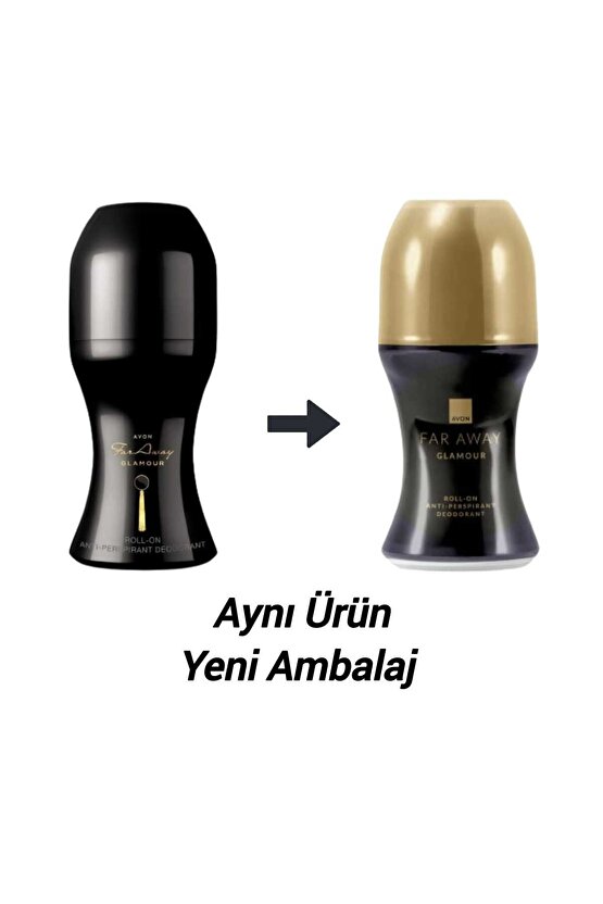 Far Away, Far Away Glamour, Incandessence ve Little Black Dress Kadın Rollon Paketi