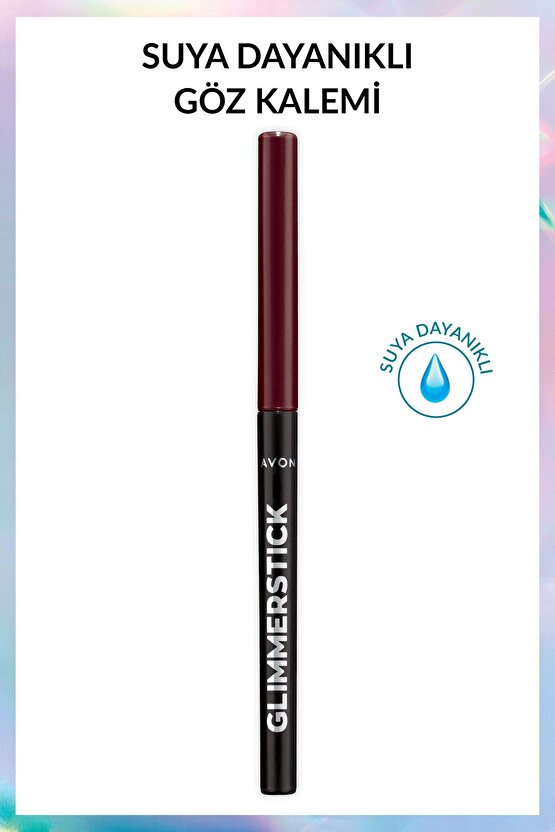 Glimmersticks Asansörlü Açılıp Kapanabilen Göz Kalemi Cherry Red