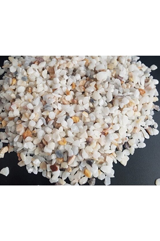 Dolomit Taş 2 Kg 0,5-1 Cm Karışık Renk Dere Taşı Çakıl Taşı Bahçe Süs Taşı Akvaryum Teraryum No.1m