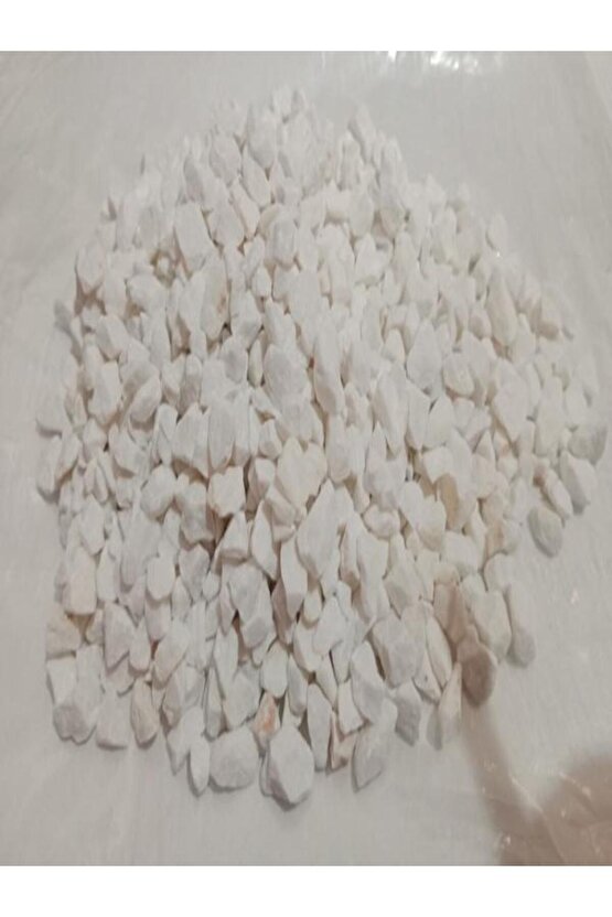 - Dolomit Taş 2 Kg 0,5-1 cm Beyaz Renk Dere Taşı Çakıl Taşı Bahçe Süs Taşı Akvaryum