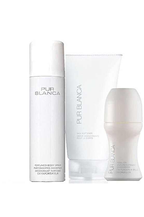 Pur Blanca Vücut Losyonu 150 Ml 50 Ml Kadın Roll-on Deodorant Perfumed Body Spray 75 Ml