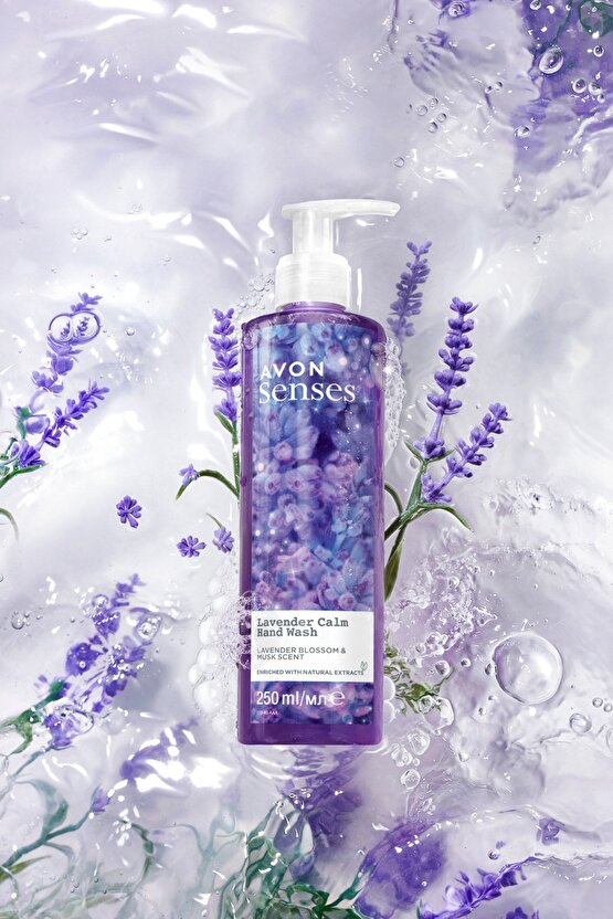 Senses Lavander Calm Lavanta Ve Misk Kokulu Sıvı El Sabunu 250 Ml.