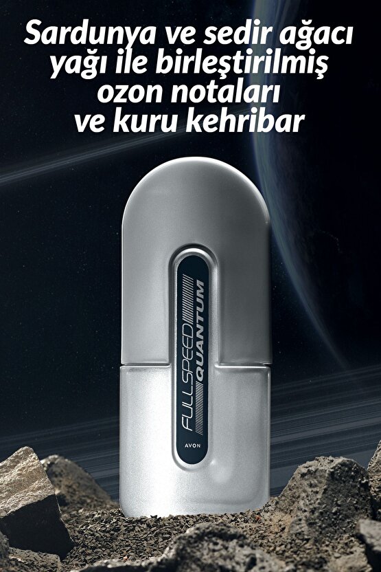 Full Speed Quantum Erkek Parfüm ve Saç Vücut Şampuanı Paketi
