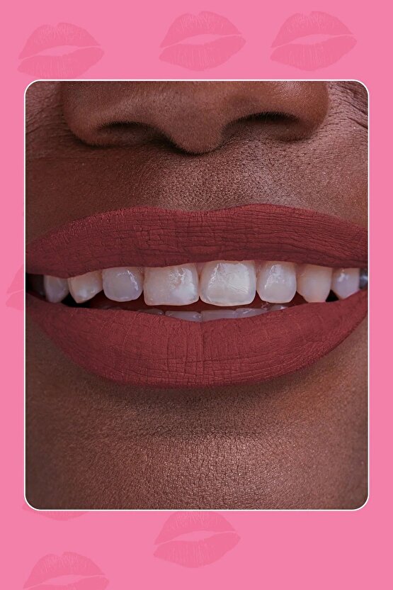 Color Trend Kiss Mat Ruj Cranberry Glam