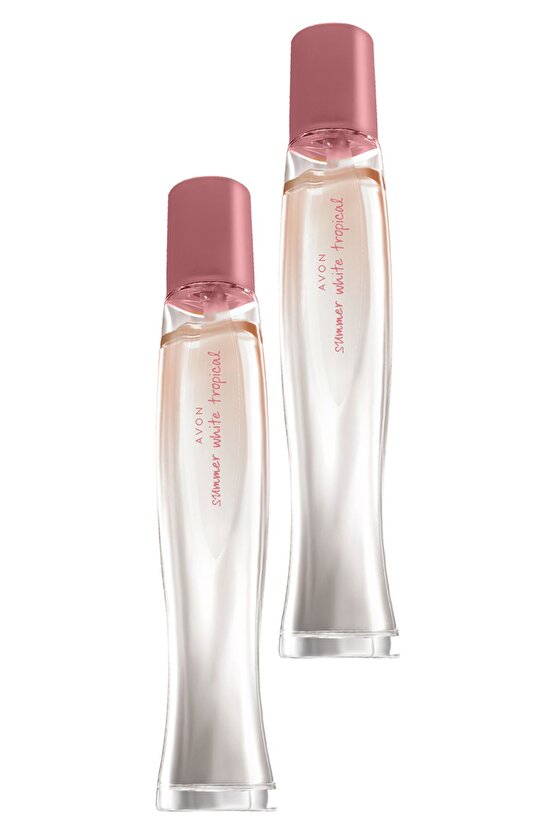 Summer White Tropical Kadın Parfum Edt 50 Ml. Ikili Set