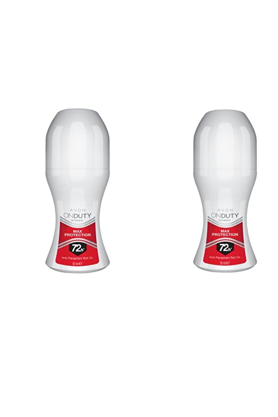 On Duty Max Protection Kadın Antiperspirant Roll On Deodorant 50 ml x 2 Adet