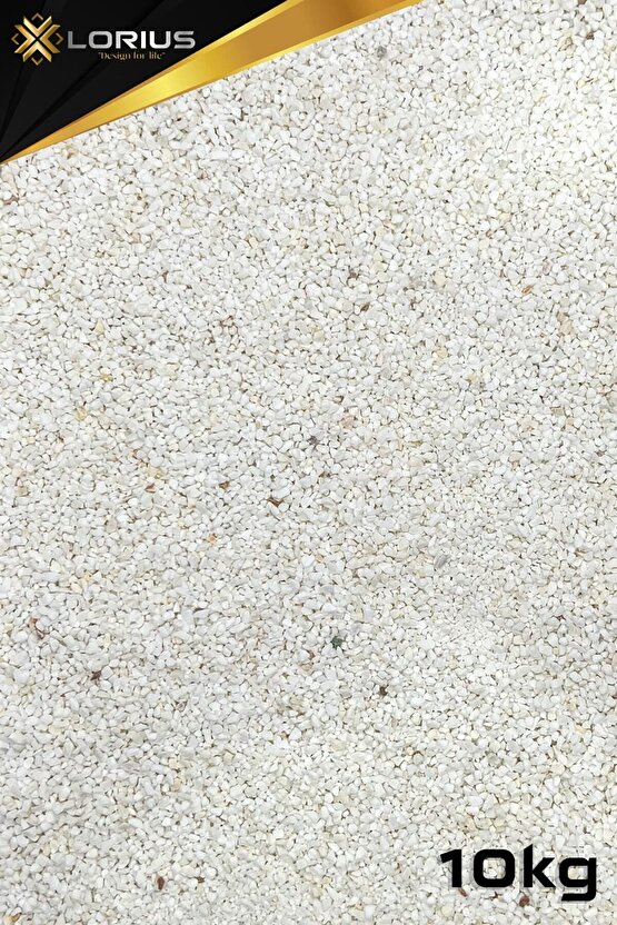10kg Beyaz 1.5-3mm Boyutunda Dolamit Akvaryum Kumu